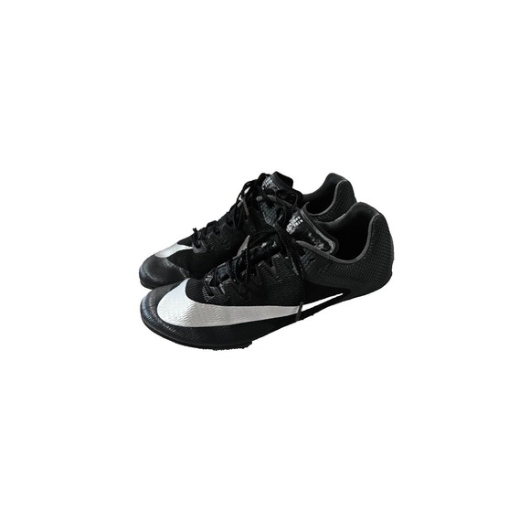 Nike Black Zoom Rival Sprint Track and Field Lace-Up Men's Shoes Size 9 - Picture 1 of 7